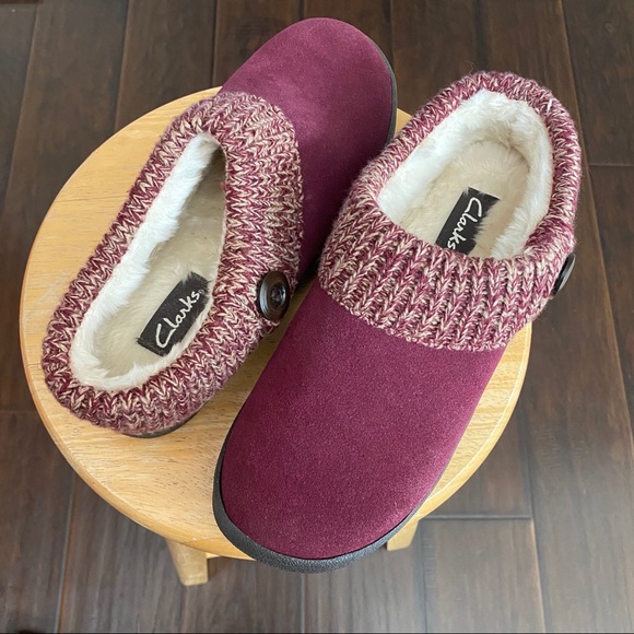 clarks womens slippers size 9